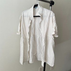 REVOLVE White Beach Shirt